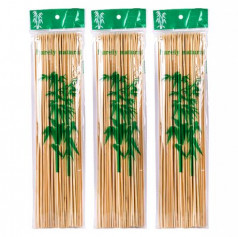 Бамбуковые палочки для барбекю и гриля 30см*3мм X1-222