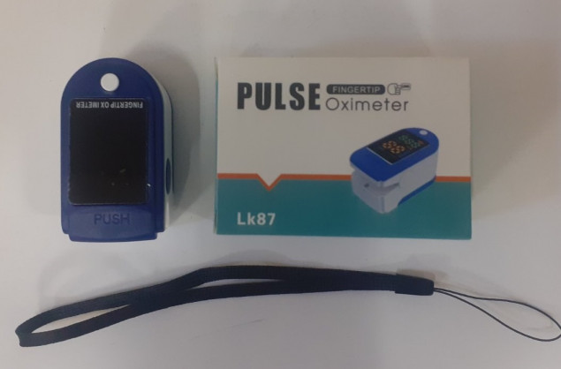 Пульсоксиметр Pulse Oximeter Lk87 (32017), 6х3х3см, Lk87