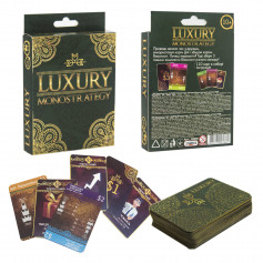 Гра карткова30658 (укр) "Luxury Monostrategy" ,в кор-ці 13,5-9-2,2 см